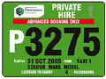 Advanced Booking